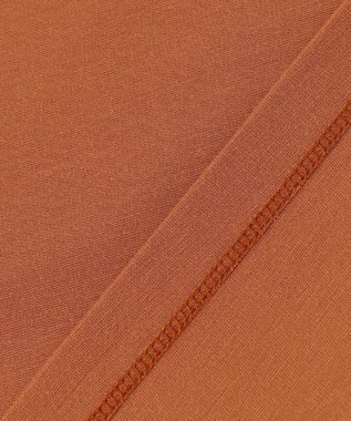 UNFILO BEAUTY FORM フレンチスリーブTシャツ ブラウン