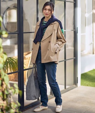 ANY エアフローライトトレンチコート ベージュ