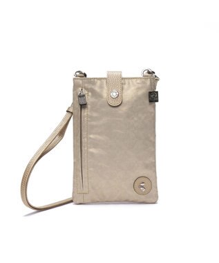 PELLE BORSA パスポートサイズショルダーバッグ Alive アライブ 4306 ゴールド