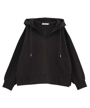 AMERICAN HOLIC スキッパー裏毛パーカー Brown