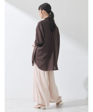 earth music&ecology シアーシャツ Brown