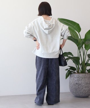 AMERICAN HOLIC スキッパー裏毛パーカー Oatmeal