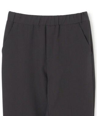 UNFILO L フロントスリットパンツ ブラック