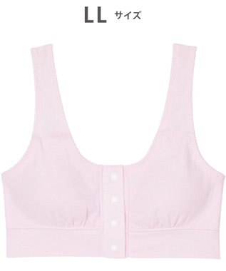 ワコール／睡眠科学 【ねはだ着】　ノンワイヤーブラ（パッド付）　寝るとき用　超長綿使用　睡眠科学／ワコール　YBX528