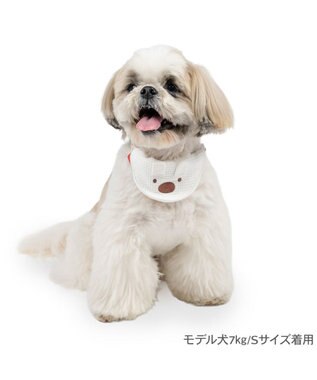 PET PARADISE リサとガスパール スタイ首輪 《リサ》 Ｓ ホワイト