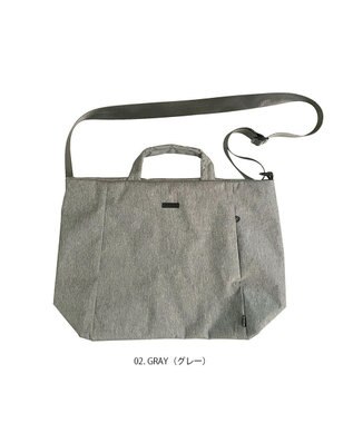 ROOTOTE 1039【超軽量撥水素材】SN.ミディアム2way.ライトウォーターリペレント-G 02：グレー