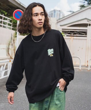 WEGO 別注ベンデイビスバックモチーフロゴLT ブラックその他