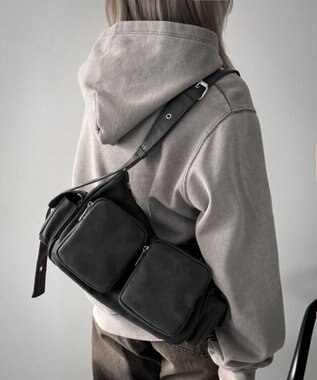 WEGO 2wayハトメショルダー グレー