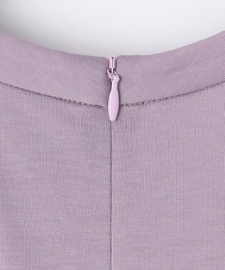 #Newans 【ANSWER for シティライフ】乾燥機対応！フィット&フレアロングワンピース パープル系