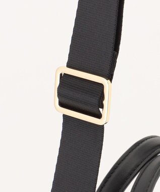 LA BAGAGERIE ウォータープルーフナイロン　2WAYハンドバッグ ブラック