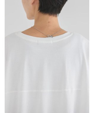 AMERICAN HOLIC バックギャザーロゴカットプルオーバー Off White