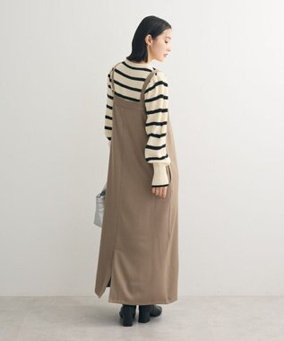 Green Parks ・ＥＬＥＮＣＡＲＥ　ＤＵＥ　ＺＩＰＵＰジャンスカ Gray Beige