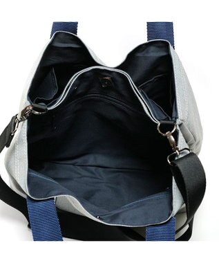 Regalo Felice 【2層バッグ / 色落ちしないデニム調生地】トート / REGALO LGY(ライトグレー)