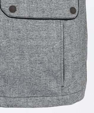 JOSEPH ABBOUD 【キングサイズ】DSDスラブジャガード ライナー付き ブルゾン ライトグレー系