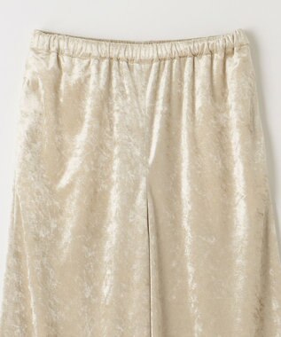 NAVE 【ReNAVE】クラッシュベロア パンツ ライトベージュ系