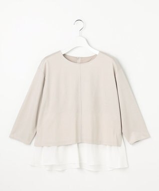 J.PRESS LADIES S コンパクトポンチ カットソー ベージュ系