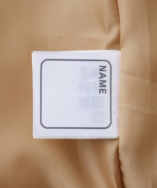 MIKI HOUSE HOT BISCUITS 【80-120cm】 抗菌・抗ウィルス ノーカラー キルティング 中綿ジャンパー キャメル