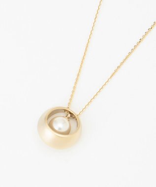 J.PRESS LADIES コロンパール ネックレス ゴールド系