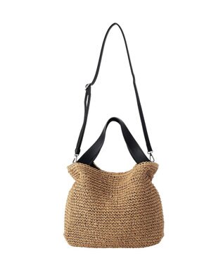 Green Parks ペーパー２ＷＡＹカゴバッグ Beige