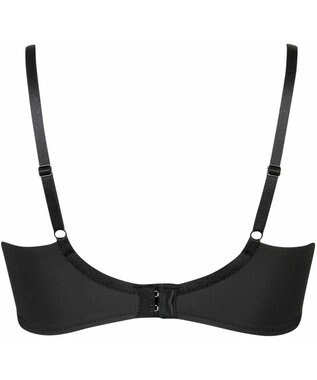 WACOAL 【ハグするブラ】 ブラジャー 体温を感知してカラダになじむ 谷間メイク 脇高設計 レディース BXB418 /ワコール ブラック