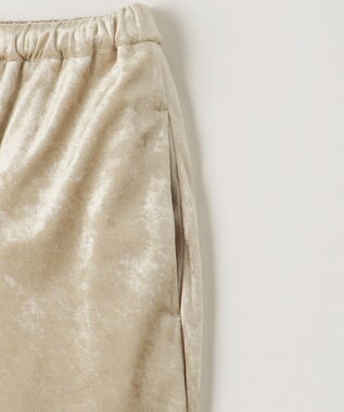 NAVE 【ReNAVE】クラッシュベロア パンツ ライトベージュ系