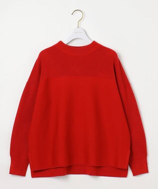 ANY SIS 【洗える】ウキウキ ニット ポピーレッド