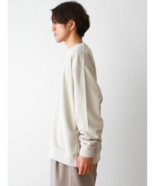 CRAFT STANDARD BOUTIQUE フェイクスエードスウェット Ivory