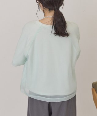 AMERICAN HOLIC シアーレイヤードプルオーバー Mint