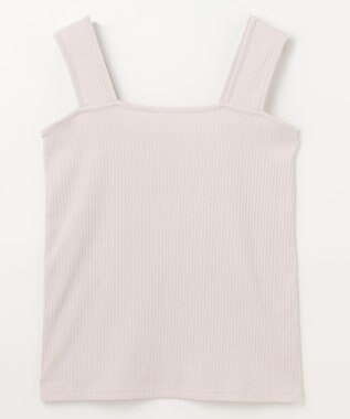 ANY スクエアタンクトップ グレージュ