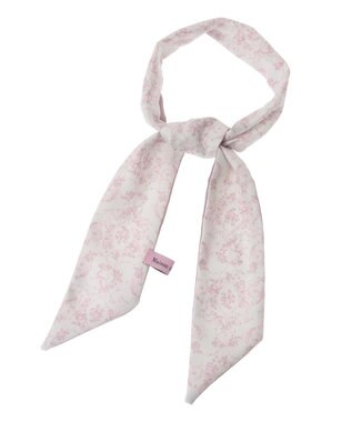 Maison de FLEUR フラワーフレーム柄スカーフ Pink