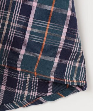 組曲 KIDS 【150-160cm】ブリティッシュ ブラウス グリーン系3