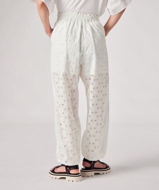 Paul Smith アイレットレース イージーパンツ ホワイト