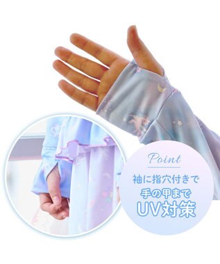 Mother garden マザーガーデン ユニコーン ラッシュガード 《ミルキーウェイ柄》 110/ 120/ 130cm ミルキーウェイ柄