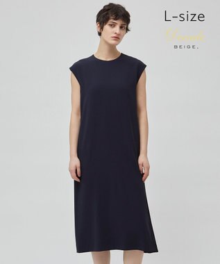 BEIGE， 【L-size】CINDY / サイドタックドレス
