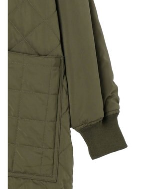 CRAFT STANDARD BOUTIQUE ダイヤキルトロングコート Khaki