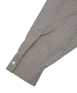 AMERICAN HOLIC クロップド丈バックタックシャツ Check Beige