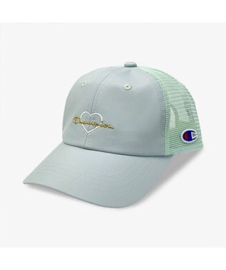 林八百吉商店 Champion　キッズ　ハートワッペンメッシュキャップ