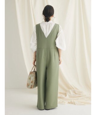 CRAFT STANDARD BOUTIQUE 【イージーケア】サロペット Khaki