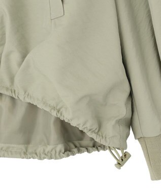 Green Parks 撥水加工フード付ブルゾン Khaki