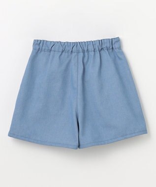 ANY KIDS ひんやりクール リボンショートパンツ デニム