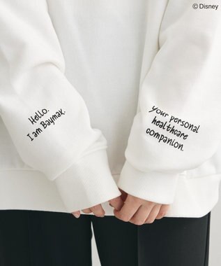 Green Parks １０ｔｈベイマックス／バック刺繍プルオーバー White