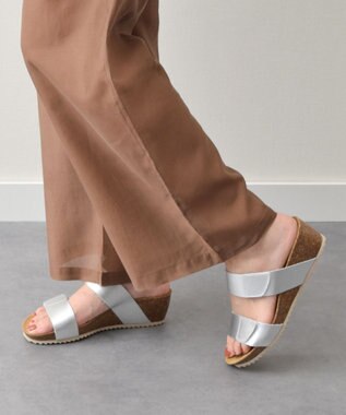 INTER-CHAUSSURES 【Marila】ダブルベルトフットベッドサンダル