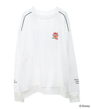 Green Parks １０ｔｈベイマックス／バック刺繍プルオーバー White