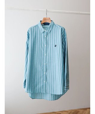 AMERICAN HOLIC ドロップショルダーＢＩＧシャツ／Ｂ．ＨＰＯＬＯＣＬＵＢ Green