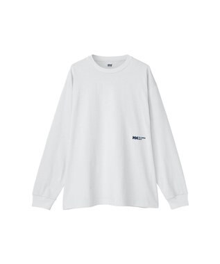 HELLY HANSEN 【速乾・UVカット】ロングスリーブ HHキーコンセプトティー クリアホワイト