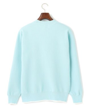J.PRESS MEN 【WEB・一部店舗限定】クルーネックカノコ ニット サックスブルー系