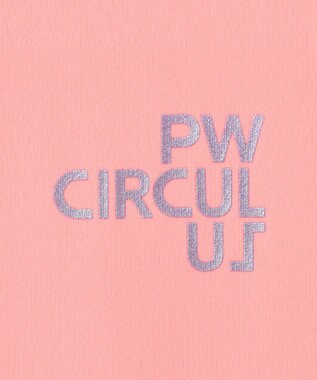 PW CIRCULUS 【UV遮蔽率99.5%  UVカット / 速乾 / ストレッチ】【WOMEN】ポケットモックT ゴルフウェア レディース ピンク系