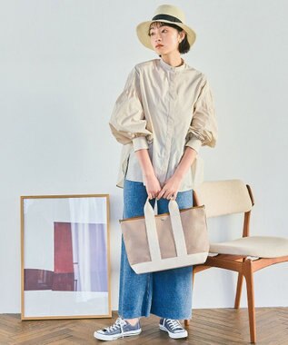 TOPKAPI 【Breath TOPKAPI】SCOTCH GRAIN スコッチグレイン ネオレザー A4トートバッグ ピンクグレー