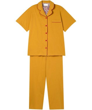 une nana cool 【綿100％】40ハイゲージ天竺半袖パジャマ MADE WITH LIBERTY FABRIC OR