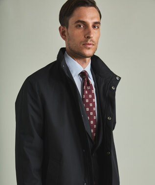 GOTAIRIKU ラスタードビーメモリーラミネーションコート_スタンドカラー(23年モデル) ブラック系8